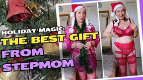 Step-Mom's Steamy Christmas Surprise for Her Step-Son's Hungry Cock&#x1F346;