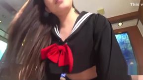 Asia&#039;s nueva gets her tongue and big, jiggly butt worked in raunchy doggystyle.