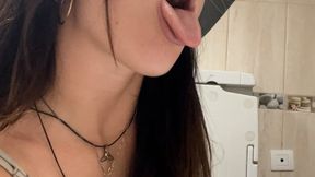 Piggy nose, tongues sticking out, and fingers stuck in nose