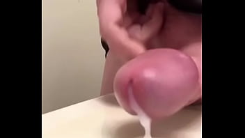 Ruined orgasm drooling cum