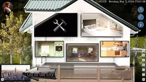 Black man slams into Emma in 3D animation scene