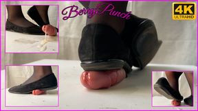 Unaware Dirty Flats Shoejob And Cock Trampling - Cockbox - Cock Crush - Dangling - Foot Fetish - Cumshot - 4K