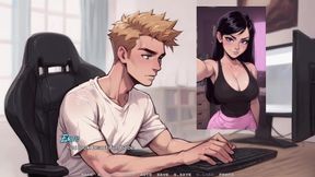 My New Girlfriend #2 - Red Head Step Sis Shows Her New Swimsuit. You Can See Her Big Ass and Big Tits