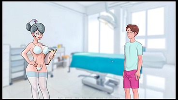 SexNote [ Taboo Hentai game PornPlay ] Ep.24 my step grandmother start masturbating while I help her with tinder