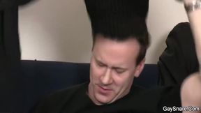 Big-cocked Guy Snared Into Gay First Time Sex