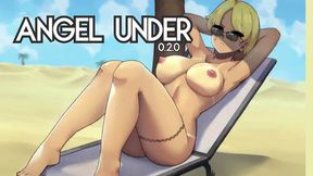 Tiny angel gets ravaged by monsters in depraved anime sex game - Part 1