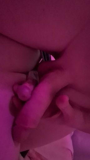Huge Dick Trans Size Comparrison with Small Dick Trans