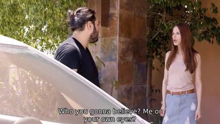 Stepdad of her kinky BF is going to work well inside her