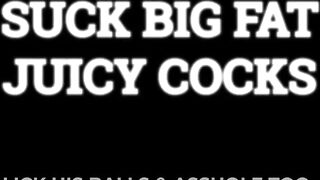 OF Become prepared and motived to perform booty to mouth BJS