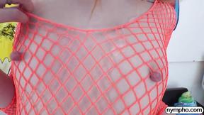 ”Slutty Scarlet Skies Takes A Huge Cock”