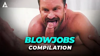 Pierce Paris Drew Sebastian Bruce Jones Sloppy Deepthroat Blowjob Compilation