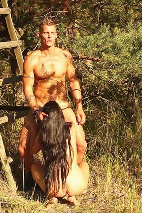 A Sweet Outdoor Getaway Date in a Treehouse and Passionate Kissing with His True Soulmate