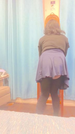 fem sissy fucks her toy pussy and shows off her sexy asshole