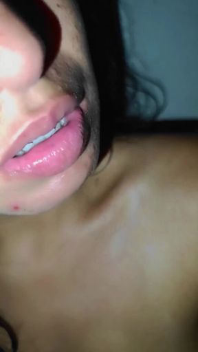 Stepbrother Cums in My Mouth After Fucking Both Holes
