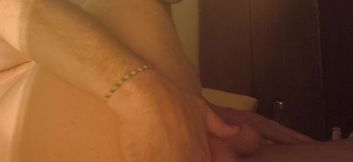 Grandpa Stimulates His Anus with His Fingers and His Special Prostate Dildo and It Makes Him Wet