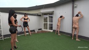 MISTRESS GAIA - WHIPPING THE WALL - HD