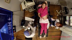 9 Months Pregnant Nurse Nova Maverick Let Doctor Tampa &amp; Nurse Stacy Shepard Play Around With The New Ultrasound Machine