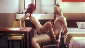 Yaoi FEMBOY Erito don'_t you think this KITTEN is in HEAT?