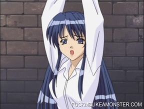 BDSM anime teen fucked in her tight pussy