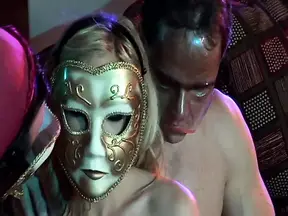 Big-titted American whores share and ride cock