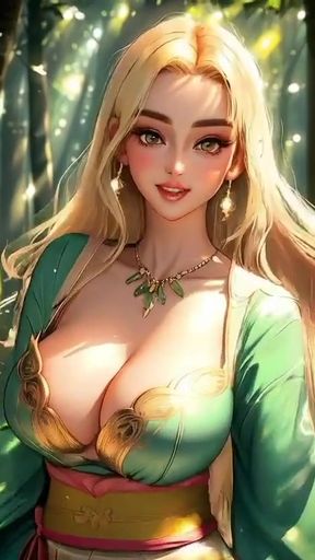 Thrilling moment from &quot;Beautiful girls in forest  (Ai models)&quot;