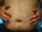 Chubby gainer belly play