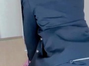 【ゲイ向け】ケツだし全身フェラをするイケメン高校生