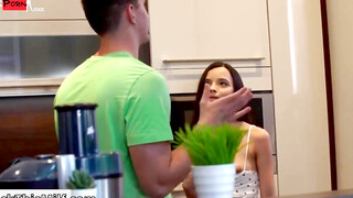 Petite-Stepson's Hot Asian Mother In Law Rides His Hardcock POV