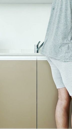 My Juicy Ass Latina Stepmom On The Kitchen, She Wants To Fuck   Clip 1