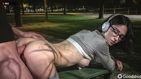 i was walking home from a meeting when a subscreiber in the park stopped me at night and fucked my holes.[ai]