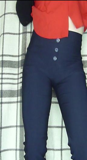 02 Linai Mod Paris pants navy blue