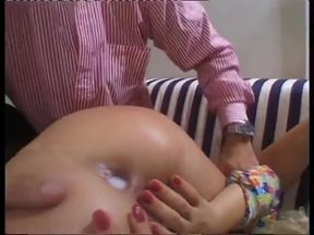 Two stepsisters share everything, included a big cock in the ass!