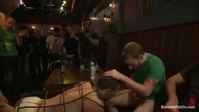 Gay Usa Bound In Public Holden Phill With John Jammen, Cole Streets And Branden Forrest