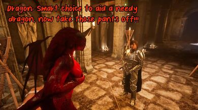 Rough Femdom Creampie in Dragon Dungeon