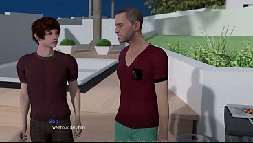 Away From Home: Eva'_s Underwater Ass Rub on Liam'_s Dick at Pool Party Start