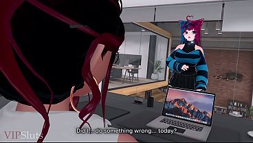 VIPSluts - Strict Futa Boss Gives Naughty Employee &quot_Performance Review&quot_ Pumps Creamy Promotion Deep Inside Her Tight Pussy