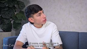 This guy finds out I'm a porn actress and destroys my pussy with his big cock - Andrea Castro &amp; Esteban Gamboa