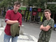 CZECH HUNTER 371 -  Straight Friends Dared To Suck & Fuck Each Other For Some Good Money