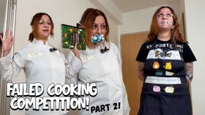Failed Cooking Competition Part 2! Mocking, GagTalk, Mouth Stuffing