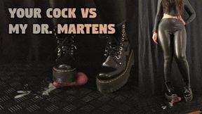 Your Cock vs My Dr Martens (Double Close Version) - TamyStarly - Cock Balls Crush Trample, Shoejob, CBT, Trampling, Bootjob, Stomping