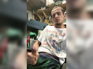 DILF Gets Too Insane To Please Fans, Massive Cum Load All Over Big Shlong!!! Creamy Cum For All ????????????