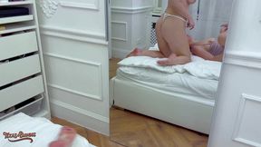 blonde sluts greta foss & vera jarw share mr. texas s thick cock!