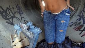 Public Pickups - Big Tit Inked up Latina Takes Big Dick POV