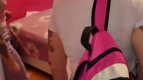 Coming home from school