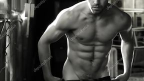 Hold scene of a hard twink !(AI-generated)