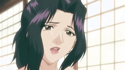 Watch this hairy MILF get wild with her lover's big cock in uncensored hentai