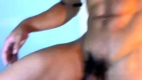 Latino Model, Kaxen Plays with His Dick