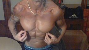 Franck Nudo Private Show My Muscles and My Nipples That I Pinch