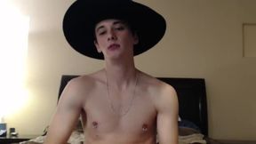 D Blaze is Naked in a Cowboy Hat