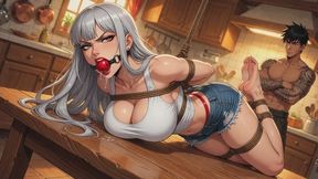 Bondage Stories #77: Silver Confessions of Bound Ecstasy
